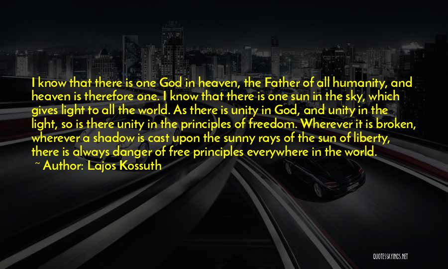 God And The Sky Quotes By Lajos Kossuth