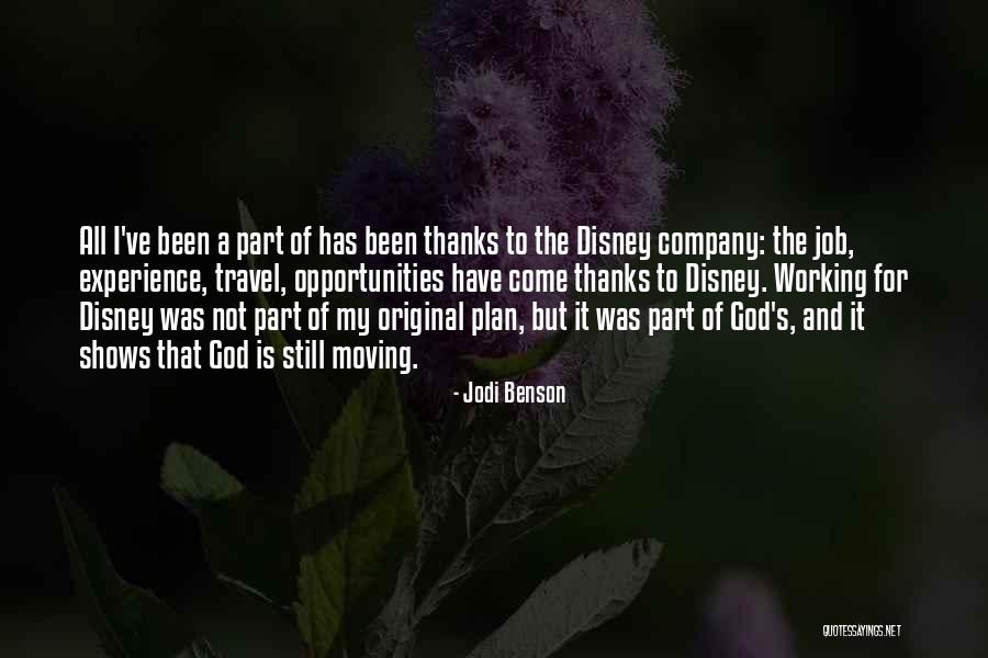 God And Travel Quotes By Jodi Benson God And Travel Quotes By Jodi Benson