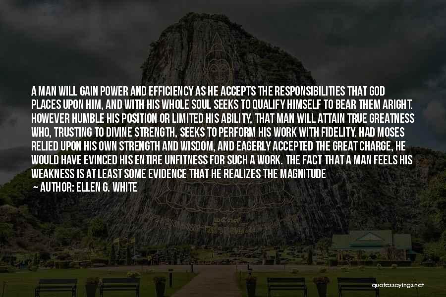 God And Trusting Him Quotes By Ellen G. White