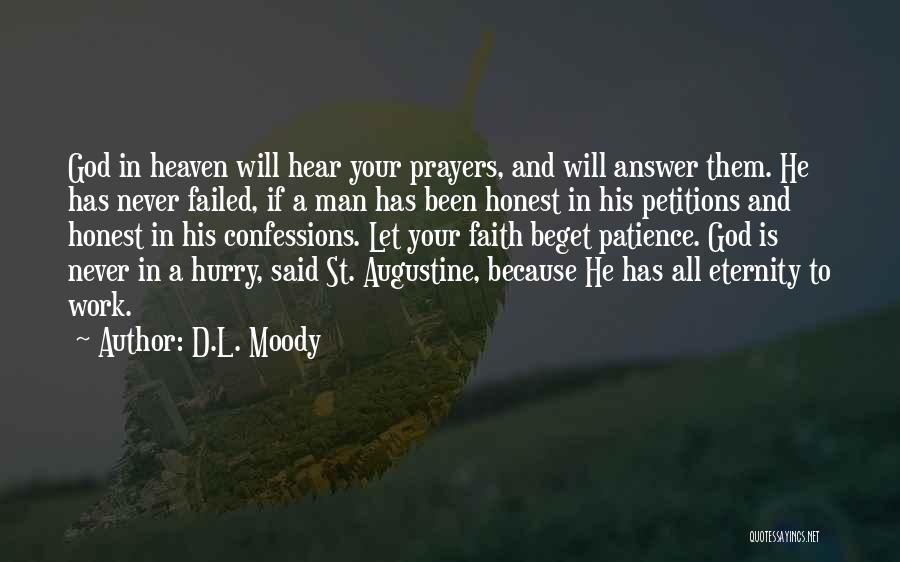 God Answer Prayers Quotes By D.L. Moody