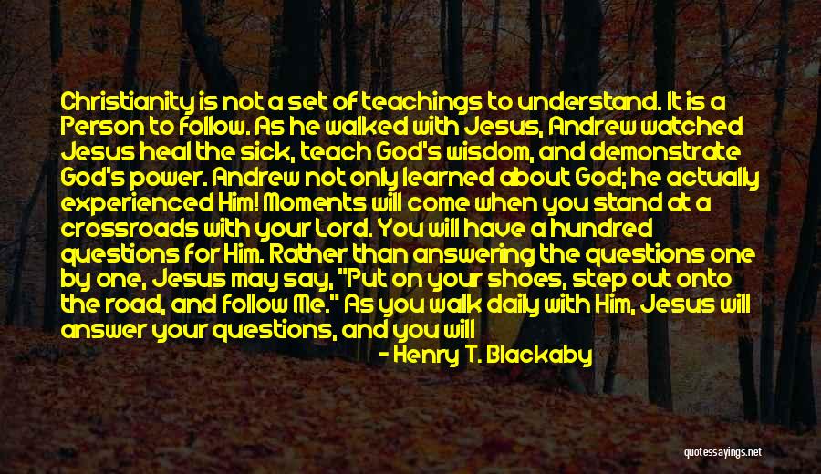 God Answer Quotes By Henry T. Blackaby