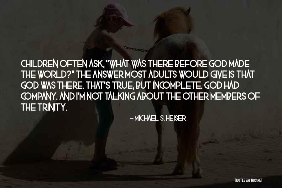 God Answer Quotes By Michael S. Heiser