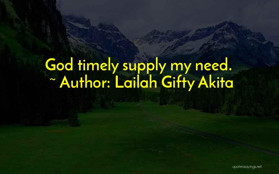 God Answers Prayers Quotes By Lailah Gifty Akita