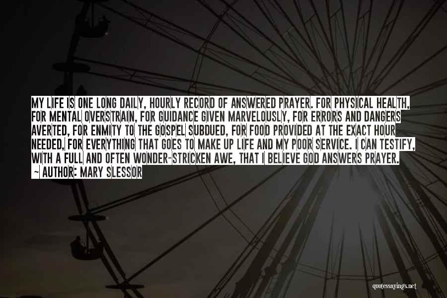God Answers Quotes By Mary Slessor