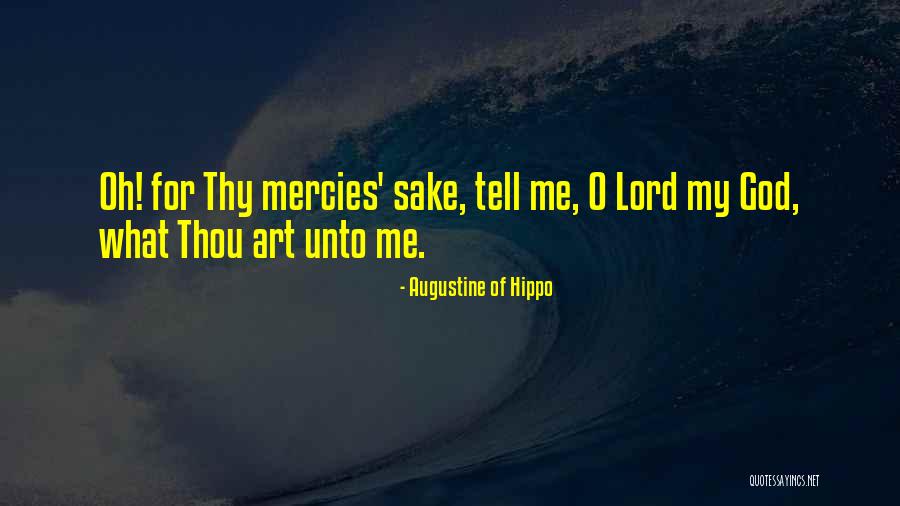 God Art Quotes By Augustine Of Hippo