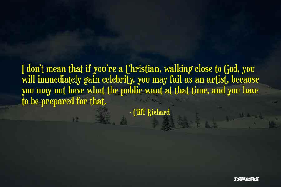 God As An Artist Quotes By Cliff Richard God As An Artist Quotes By Cliff Richard