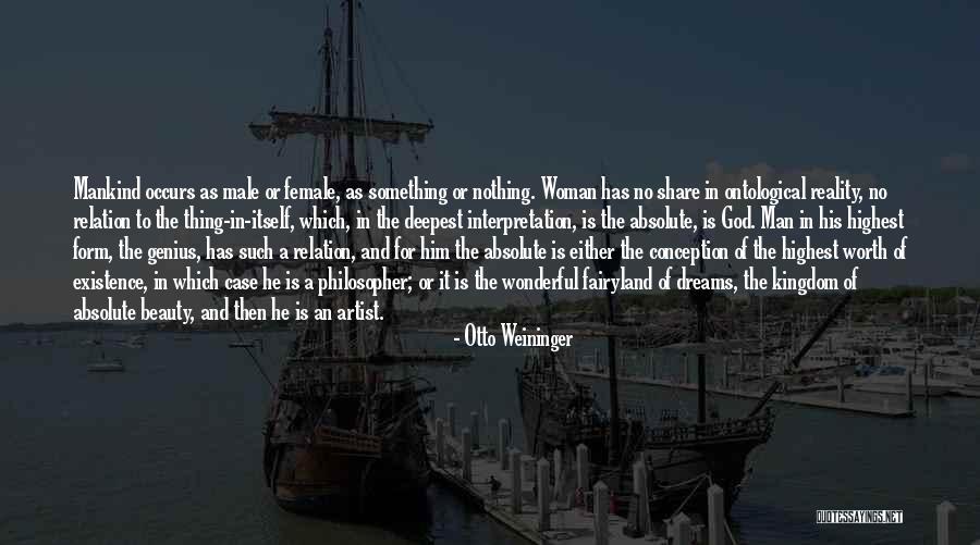 God As An Artist Quotes By Otto Weininger God As An Artist Quotes By Otto Weininger