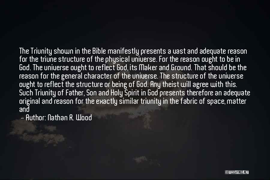 God As Creator Bible Quotes By Nathan R. Wood