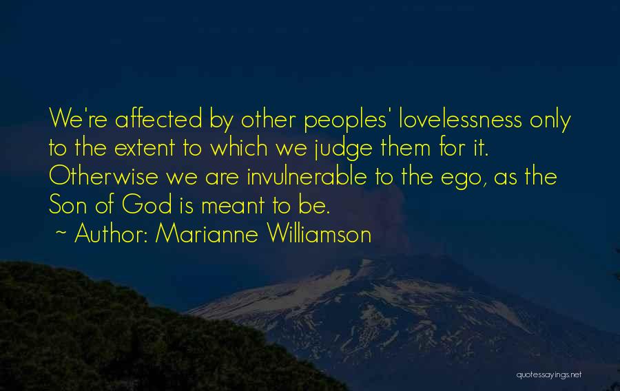 God As Judge Quotes By Marianne Williamson