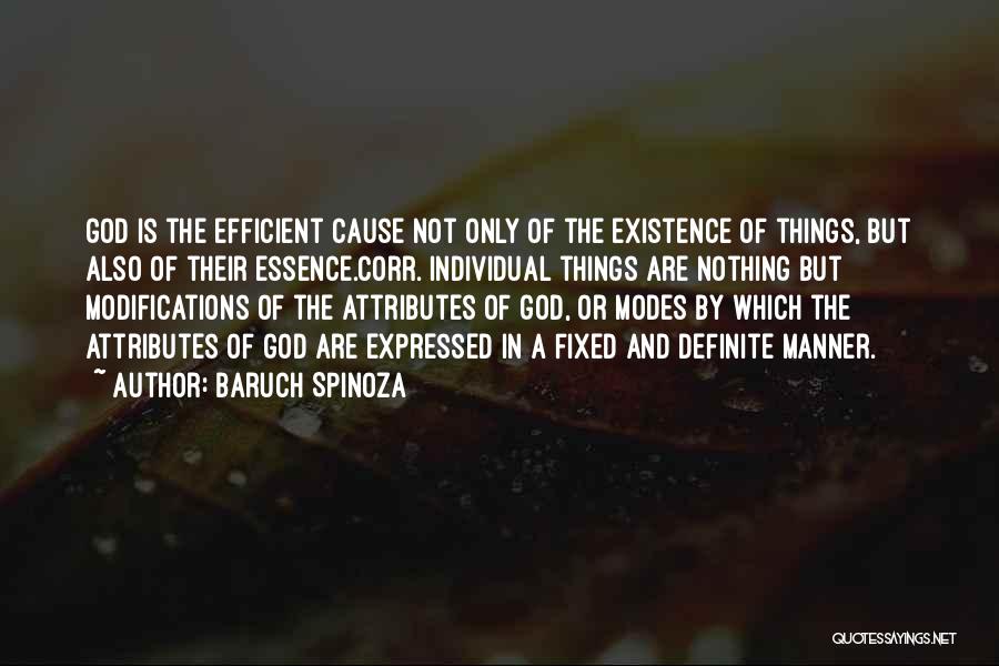 God Attributes Quotes By Baruch Spinoza