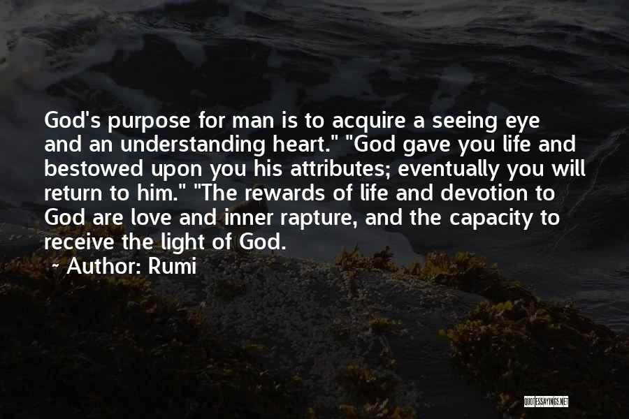 God Attributes Quotes By Rumi