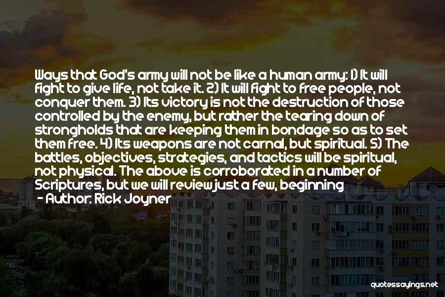 God Battles Quotes By Rick Joyner