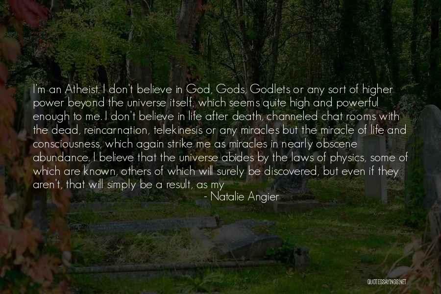 God Being All Powerful Quotes By Natalie Angier God Being All Powerful Quotes By Natalie Angier