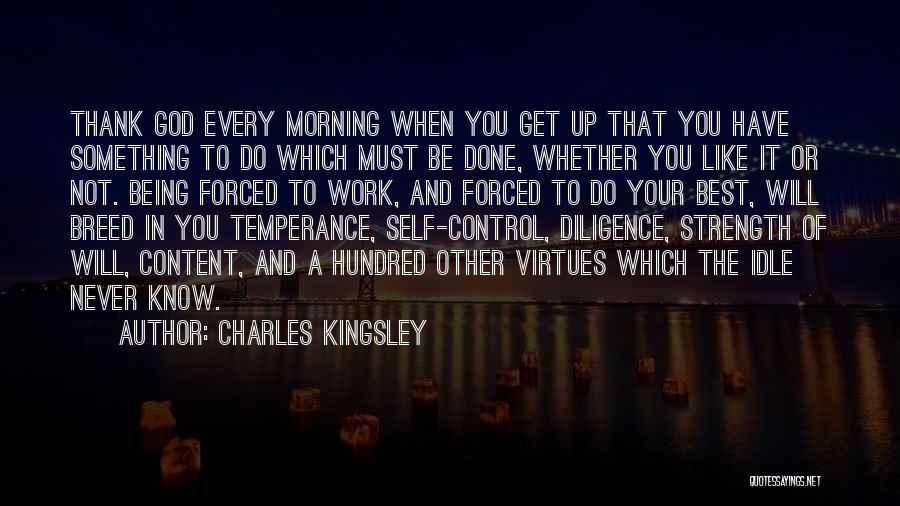 God Being In Control Quotes By Charles Kingsley