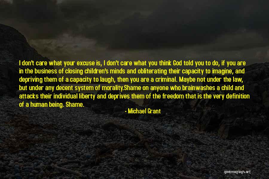 God Being In Control Quotes By Michael Grant