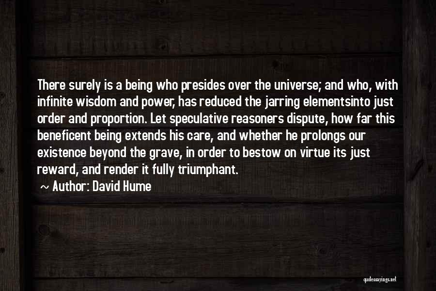 God Being Infinite Quotes By David Hume