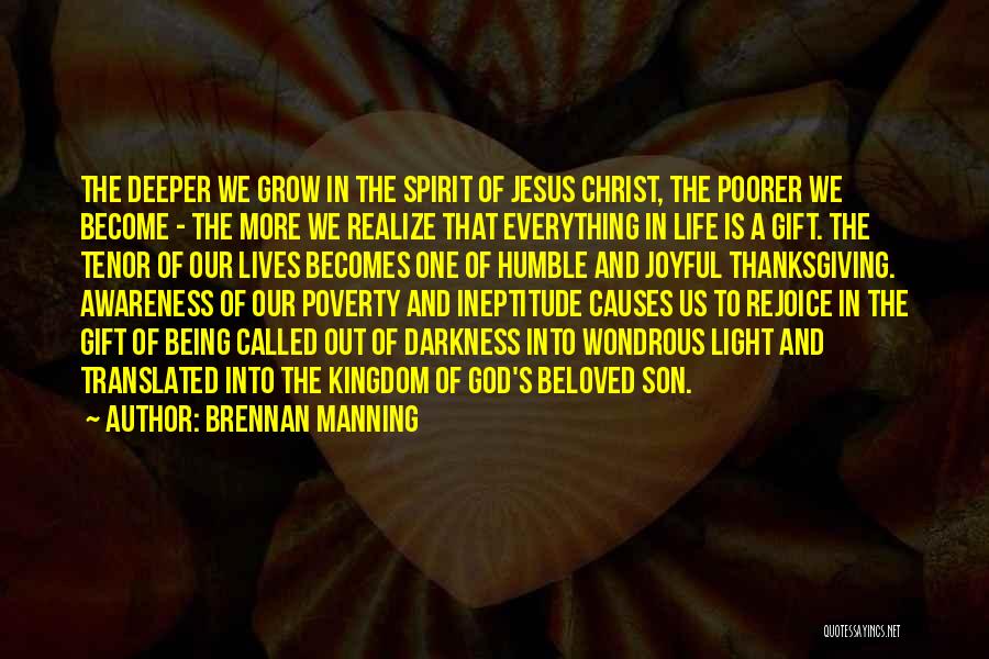 God Being Our Light Quotes By Brennan Manning
