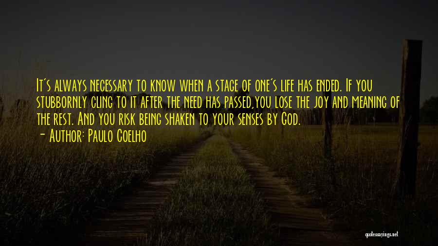 God Being With Us Always Quotes By Paulo Coelho