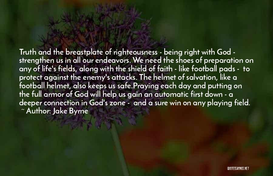 God Being With Us Quotes By Jake Byrne