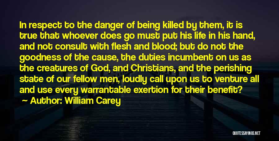 God Being With Us Quotes By William Carey