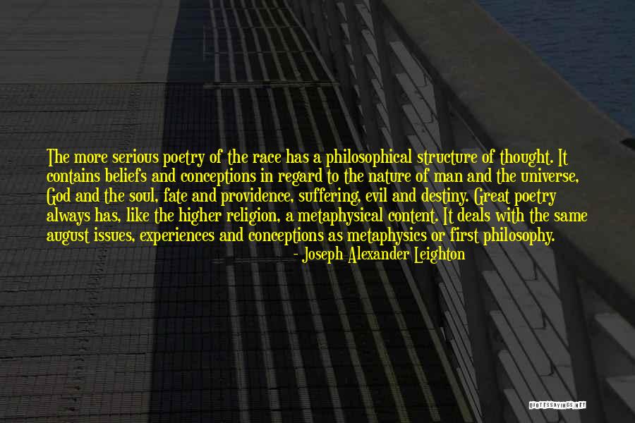 God Beliefs Quotes By Joseph Alexander Leighton