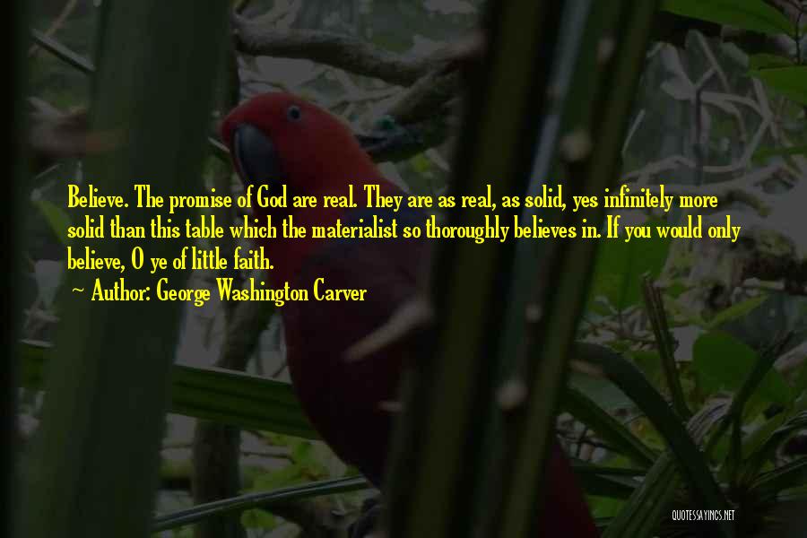 God Believes In You Quotes By George Washington Carver