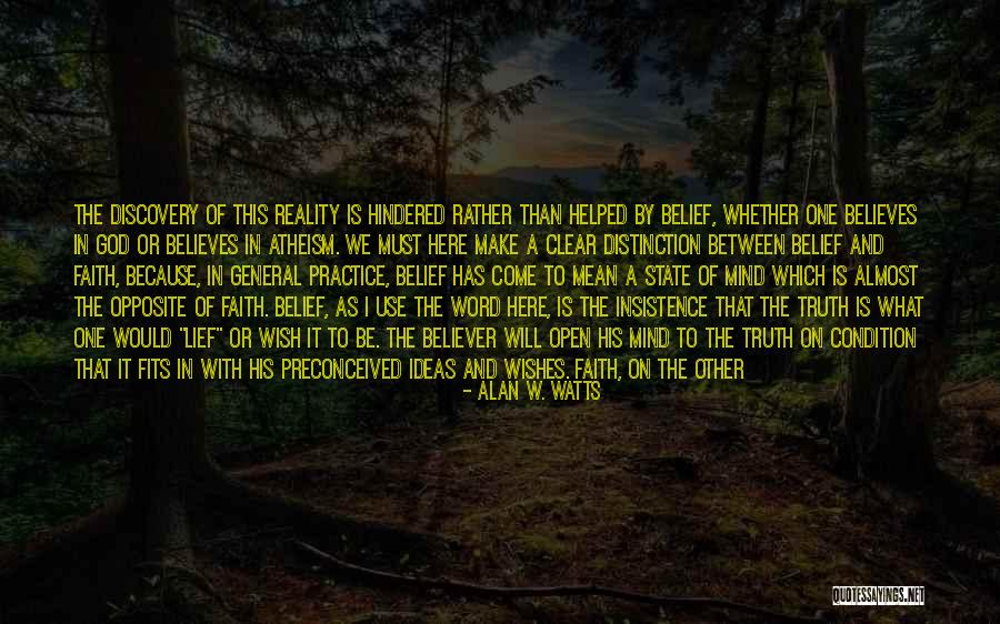 God Best Wishes Quotes By Alan W. Watts