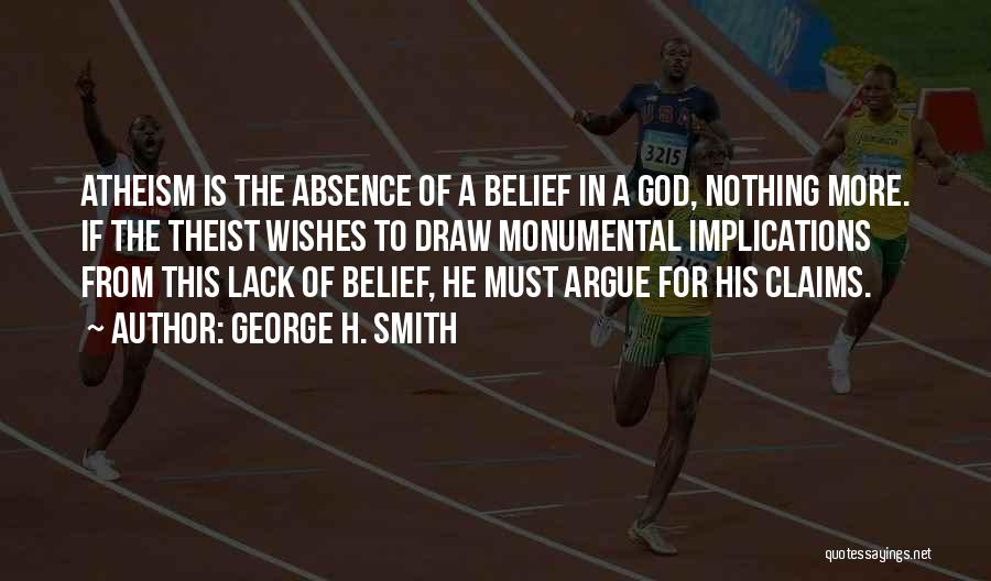 God Best Wishes Quotes By George H. Smith