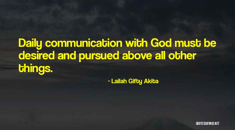 God Best Wishes Quotes By Lailah Gifty Akita