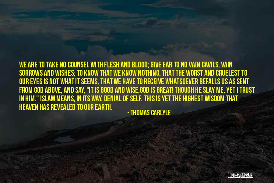 God Best Wishes Quotes By Thomas Carlyle