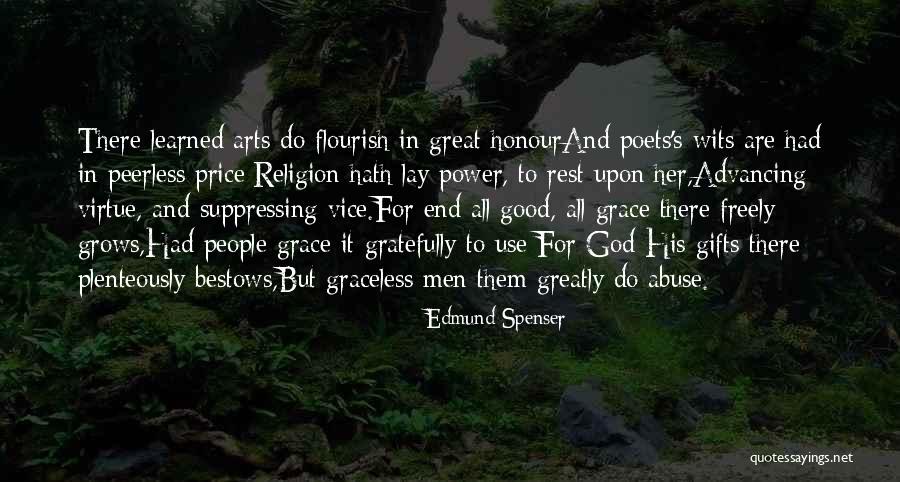 God Bestows Quotes By Edmund Spenser God Bestows Quotes By Edmund Spenser