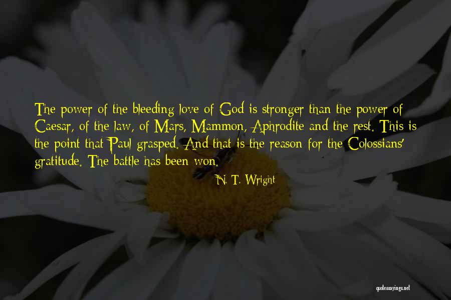 God Bleeding Quotes By N. T. Wright God Bleeding Quotes By N. T. Wright