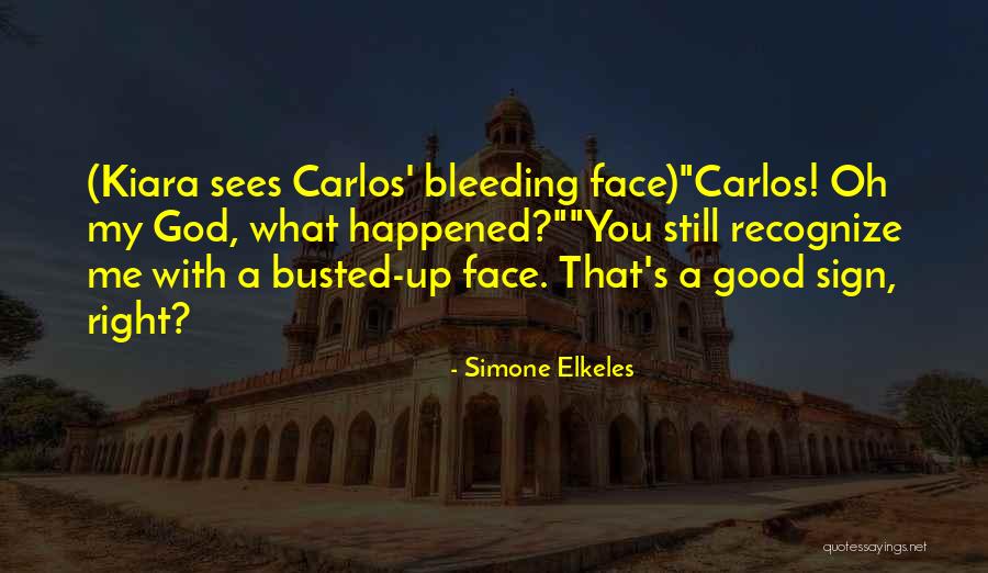 God Bleeding Quotes By Simone Elkeles God Bleeding Quotes By Simone Elkeles