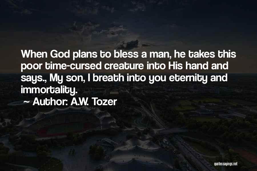 God Bless My Man Quotes By A.W. Tozer
