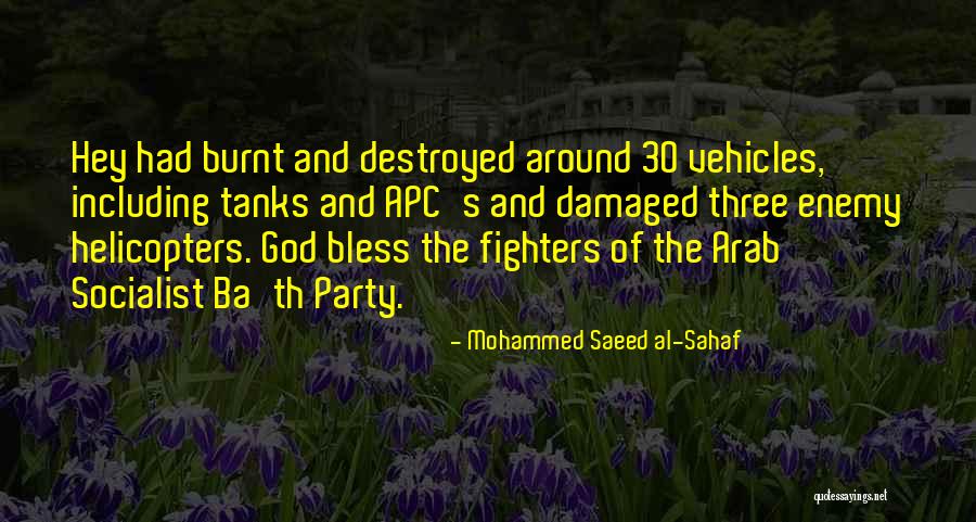 God Bless Our Military Quotes By Mohammed Saeed Al-Sahaf