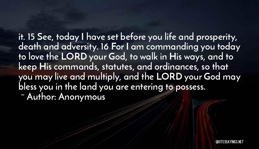 God Bless You Today Quotes By Anonymous God Bless You Today Quotes By Anonymous