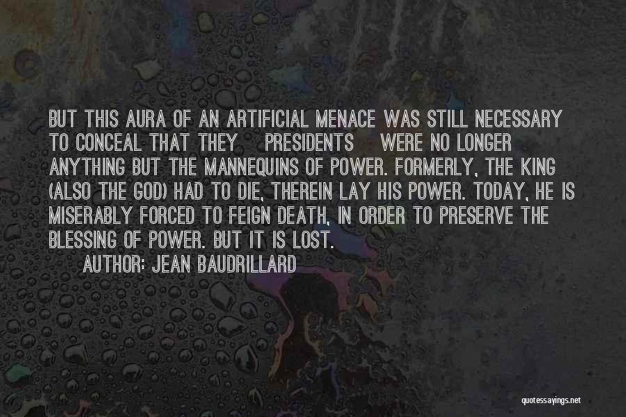 God Blessing America Quotes By Jean Baudrillard