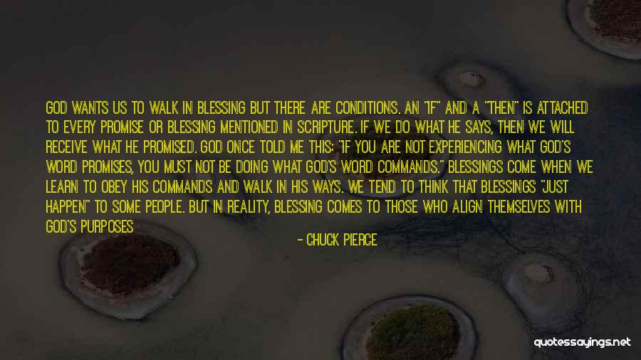 God Blessing Us Quotes By Chuck Pierce