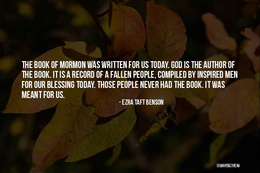 God Blessing Us Quotes By Ezra Taft Benson