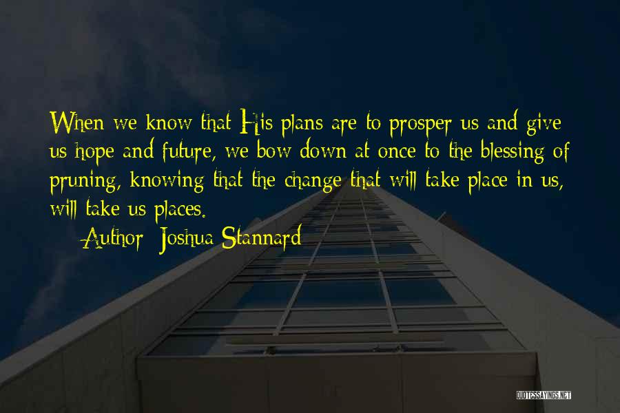 God Blessing Us Quotes By Joshua Stannard