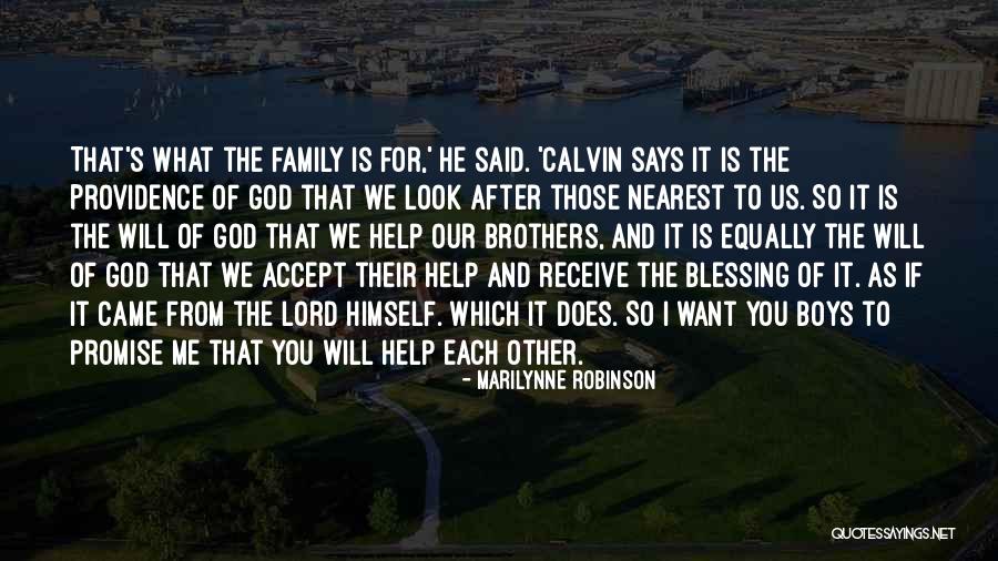 God Blessing Us Quotes By Marilynne Robinson God Blessing Us Quotes By Marilynne Robinson