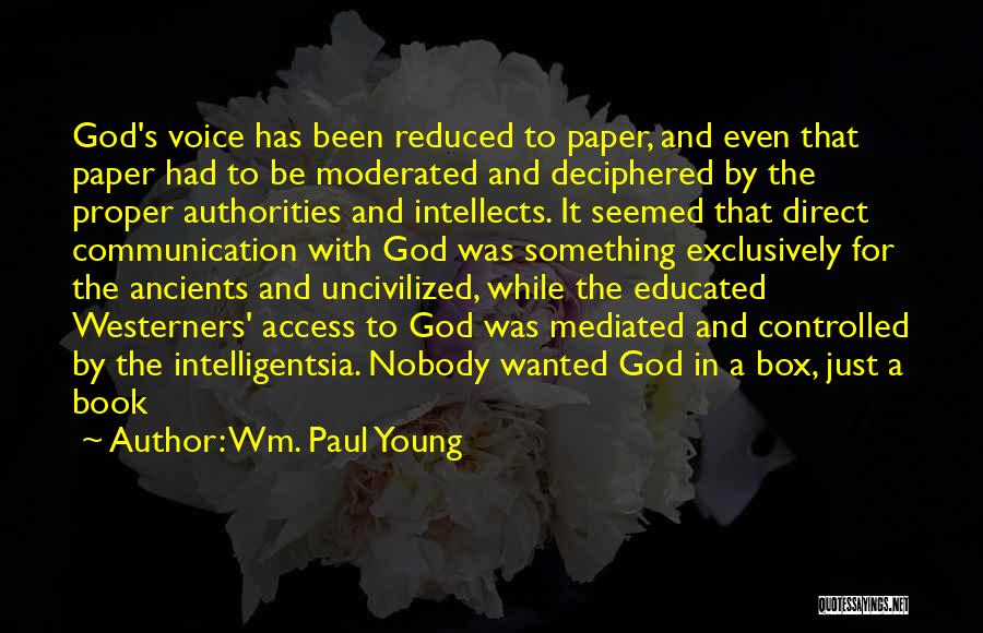 God Box Quotes By Wm. Paul Young