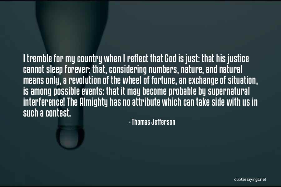 God By My Side Quotes By Thomas Jefferson