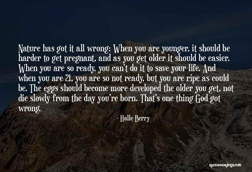 God Can Save You Quotes By Halle Berry