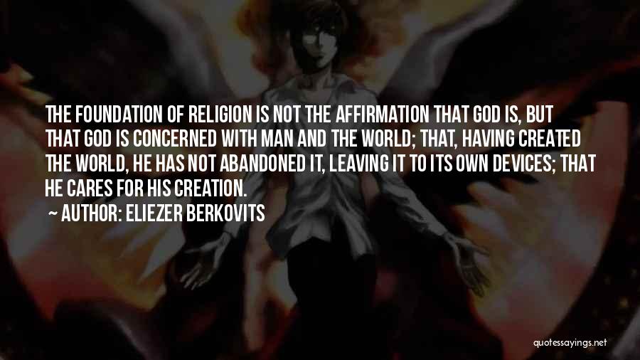 God Cares Quotes By Eliezer Berkovits