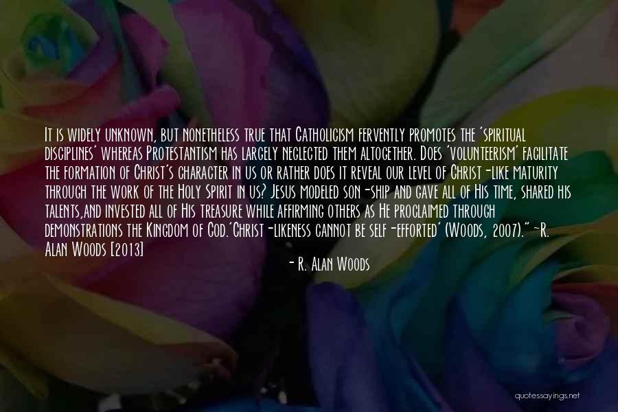 God Character Quotes By R. Alan Woods God Character Quotes By R. Alan Woods