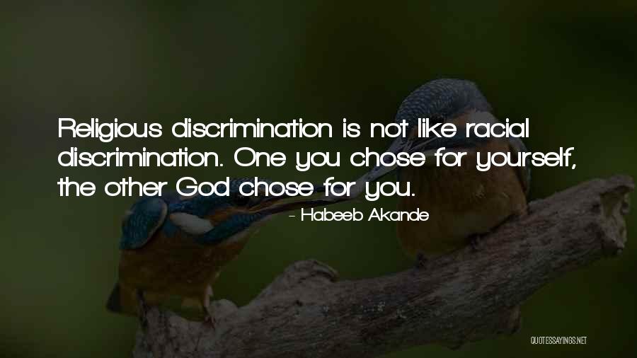 God Chose You Quotes By Habeeb Akande