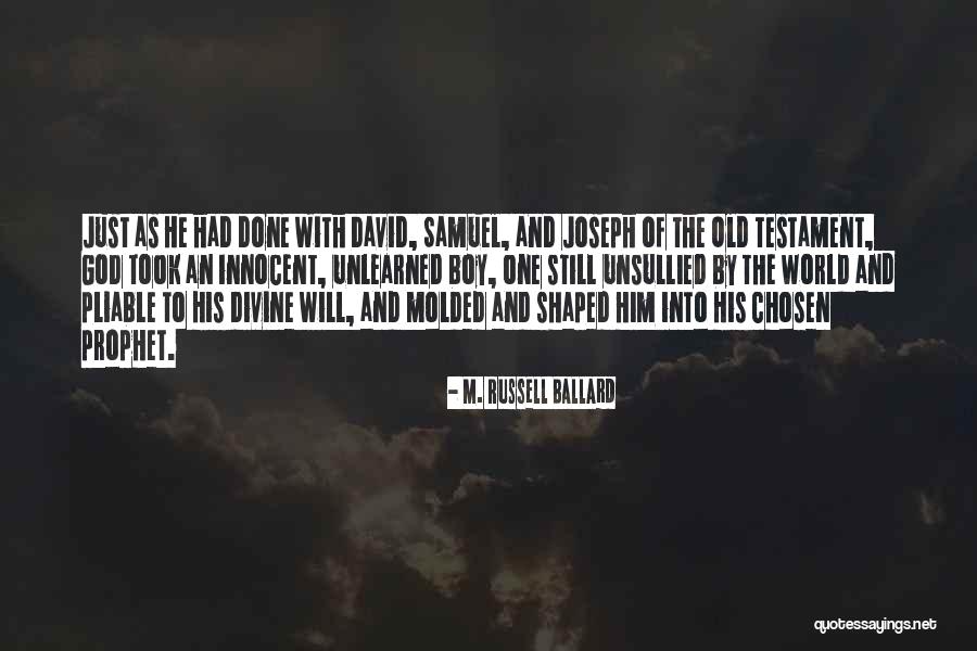 God Chosen Quotes By M. Russell Ballard God Chosen Quotes By M. Russell Ballard