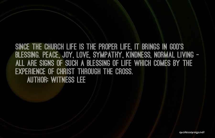 God Comes Through Quotes By Witness Lee