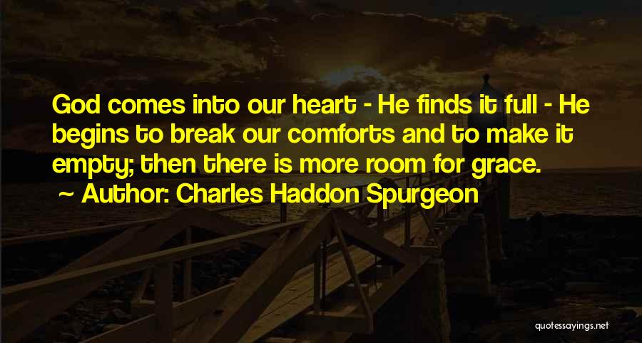 God Comforts Us Quotes By Charles Haddon Spurgeon